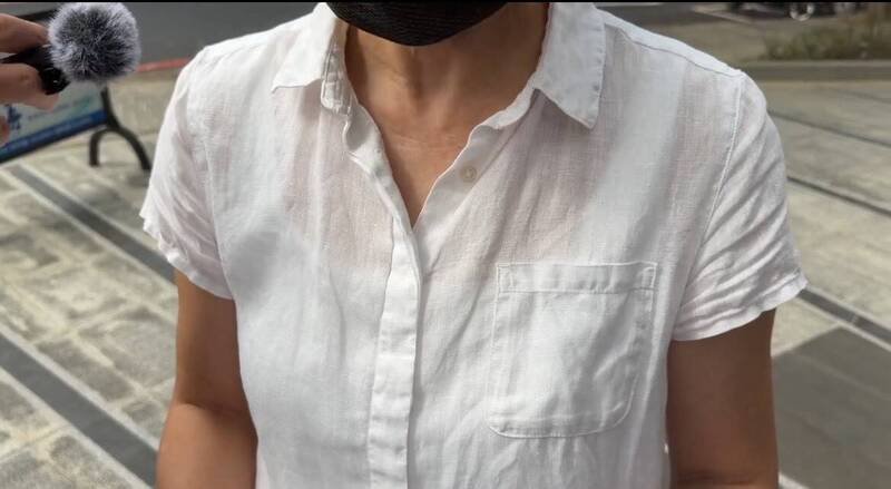 女童在收托期间不幸溺毙，幼儿园附设托婴中心王姓负责人今天出面哽咽致歉，将申请停业接受调查及处置。（民众提供）