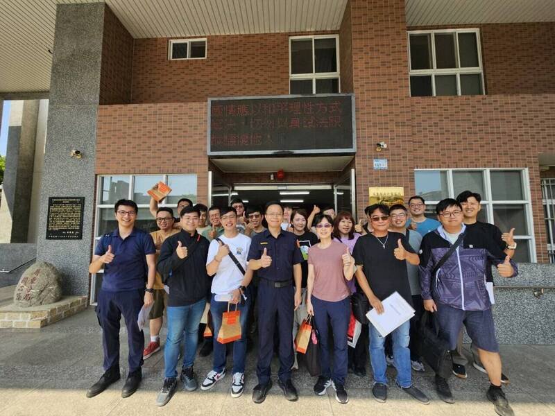 屏东警分局今年外调人员创新高（取自屏东警分局脸书）