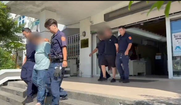 警询后将3人依涉嫌刑法伤害及妨害自由罪嫌，移请新北地检署侦办。（记者郑景议翻摄）