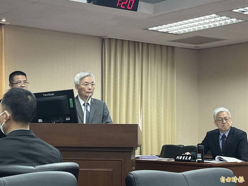 警政署长张荣兴今天在立法院表示，陈志大概是在2022年前出入台湾，并表示，已透过FBI主动联系，并报请北检指挥侦办中。（记者李文馨摄）