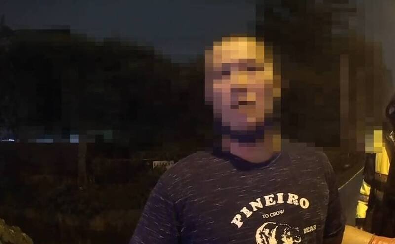 中坜警分局已依窃盗罪嫌将邓姓男子送办。（警方提供）