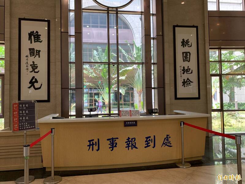 桃园市59岁李姓男子因杀妻案入狱才获假释，又勒杀前女友落网被检方声押禁见获准。（记者余瑞仁摄）