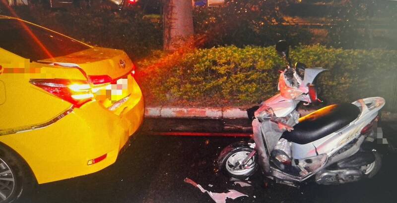 陈男曾因违停酿骑士死亡车祸。（民众提供）