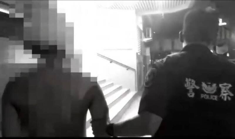 警方带回梁男侦办。（警方提供）