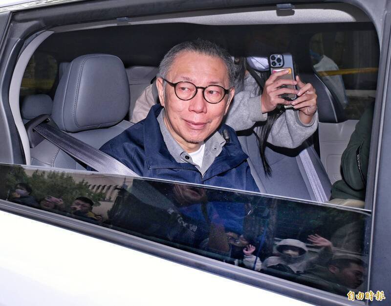 民众党前主席柯文哲。（资料照）