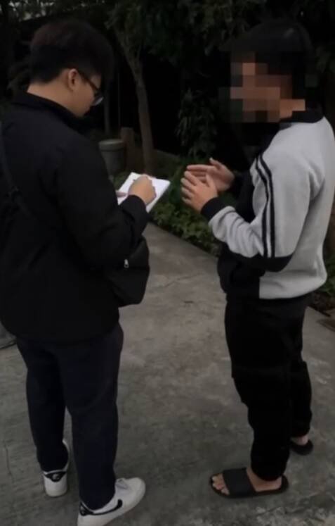 警方到屏东县将吴姓男子逮捕。（警方提供）