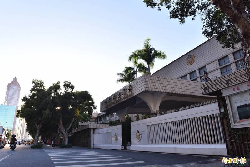 警政署。（记者邱俊福摄）