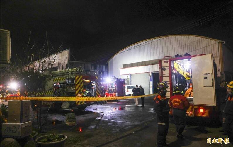 2022年底台中雅速达公司大火酿4死惨剧。（资料照）