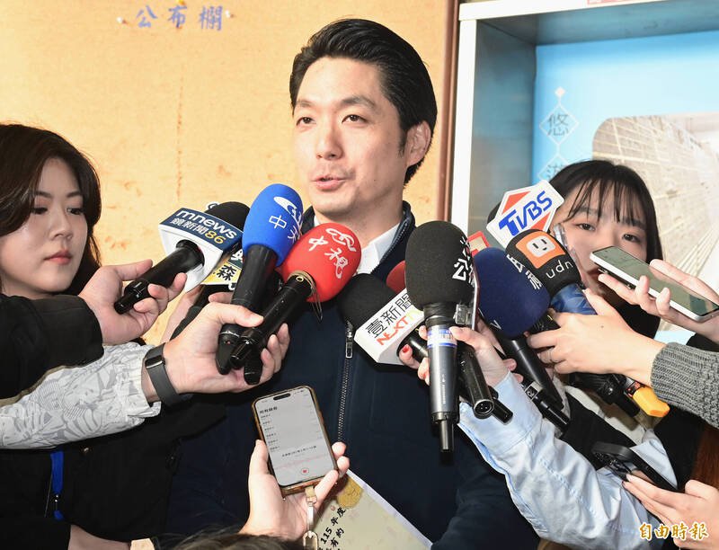 台北市长蒋万安出席台北市长蒋万安出席「大同区市长与里长有约」。（记者王艺菘摄）