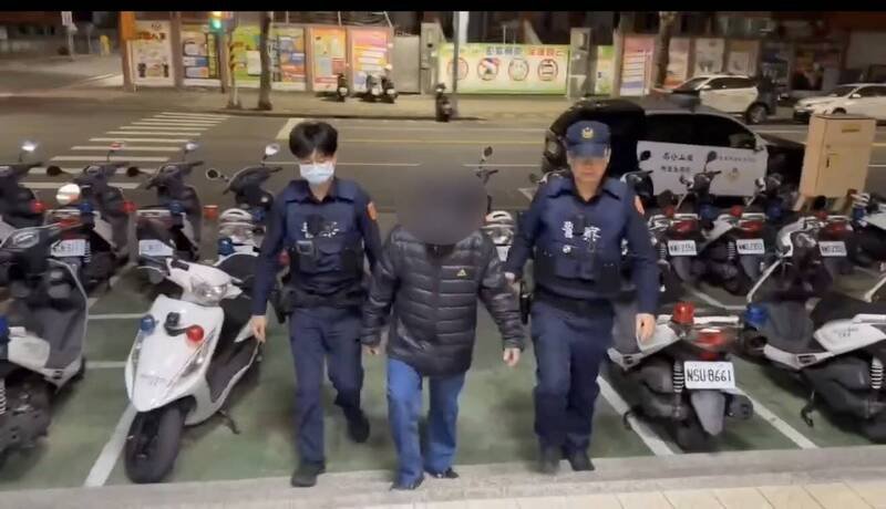 宋姓摊商PO文说1个月内被偷2次，警方主动联系，并查缉谢嫌到案，依窃盗罪函送高雄地检署侦办。（读者提供）