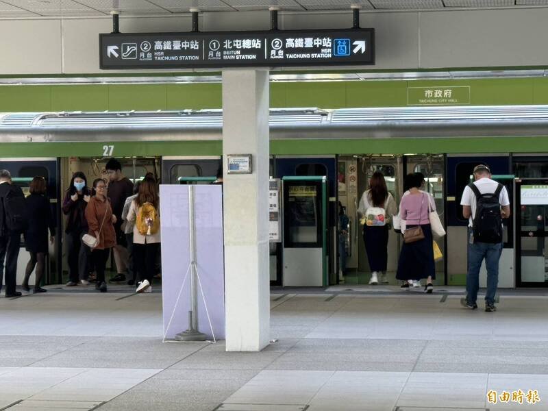 有人恶意留言「要在中捷沿线放炸弹」，经查确认是虚惊一场。（记者许国桢摄）