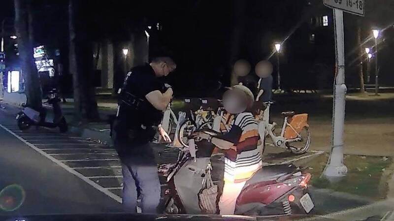 八旬老妇失联9小时、迷航逾11公里。（读者提供）