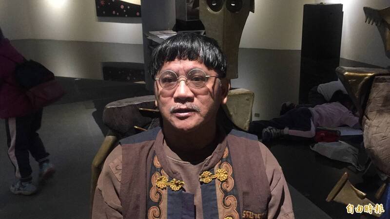曾获国家文艺奖的知名原住民艺术家撒古流．巴瓦瓦隆涉嫌性侵案，被高雄高分院判罪。他不服上诉被驳回，即将入监服刑。（资料照）