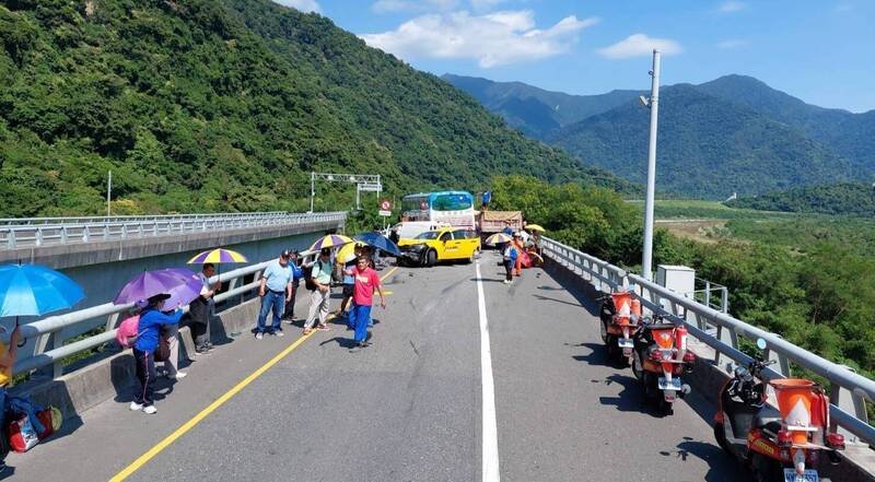 事故现场。（民众提供）