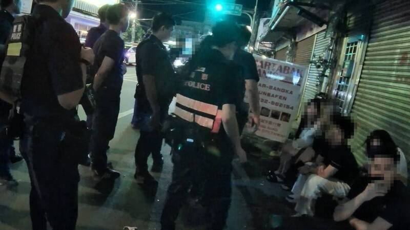 警方启动快打部队避免越南籍人士在街头爆发冲突。（图由警方提供）