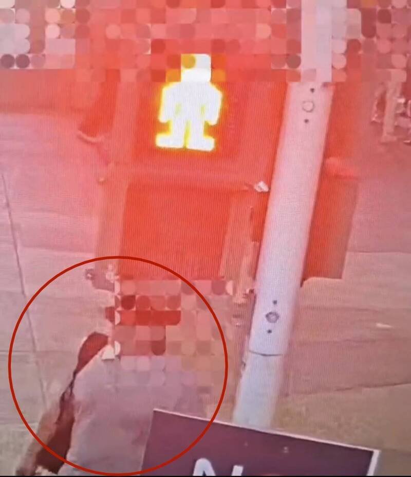 46岁资深云姓惯窃得手后逃逸。（记者刘庆侯翻摄）