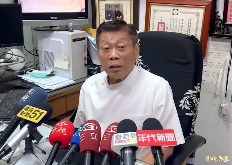 法医高大成。（记者蔡淑媛摄）